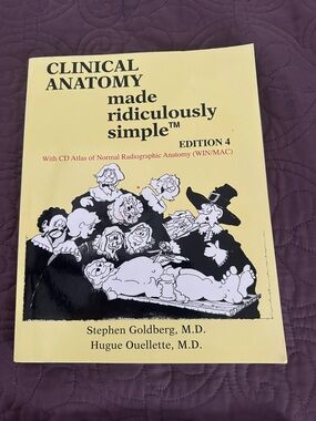 Clinical anatomy Made Ridiculously Simple Edition 4